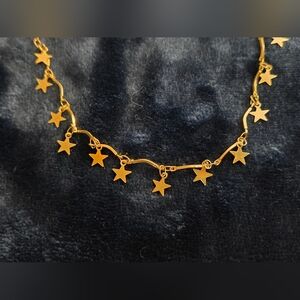 Gold Star Charm Necklace